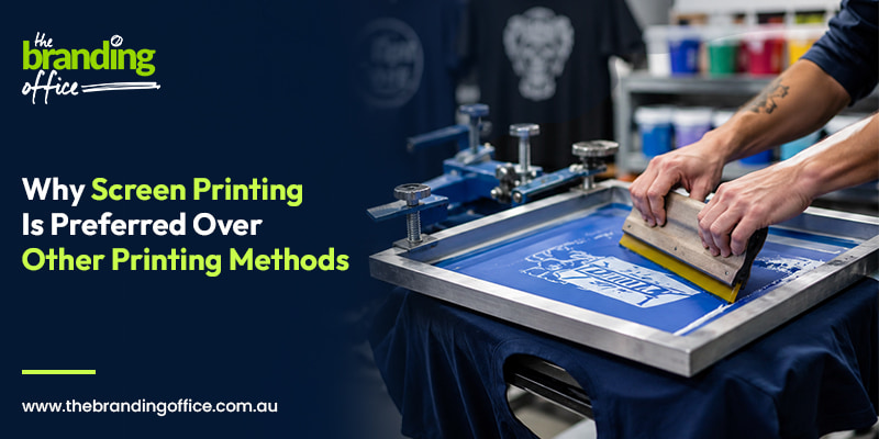 Screen Printing Preferred Over Other Printing Methods